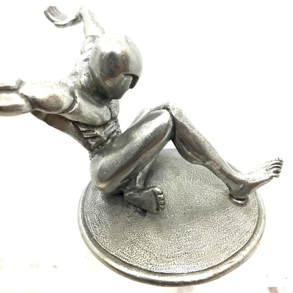 Jac Zagoory Designs Atlas Pewter Sculpture Pen Holder - Picture 5 of 15